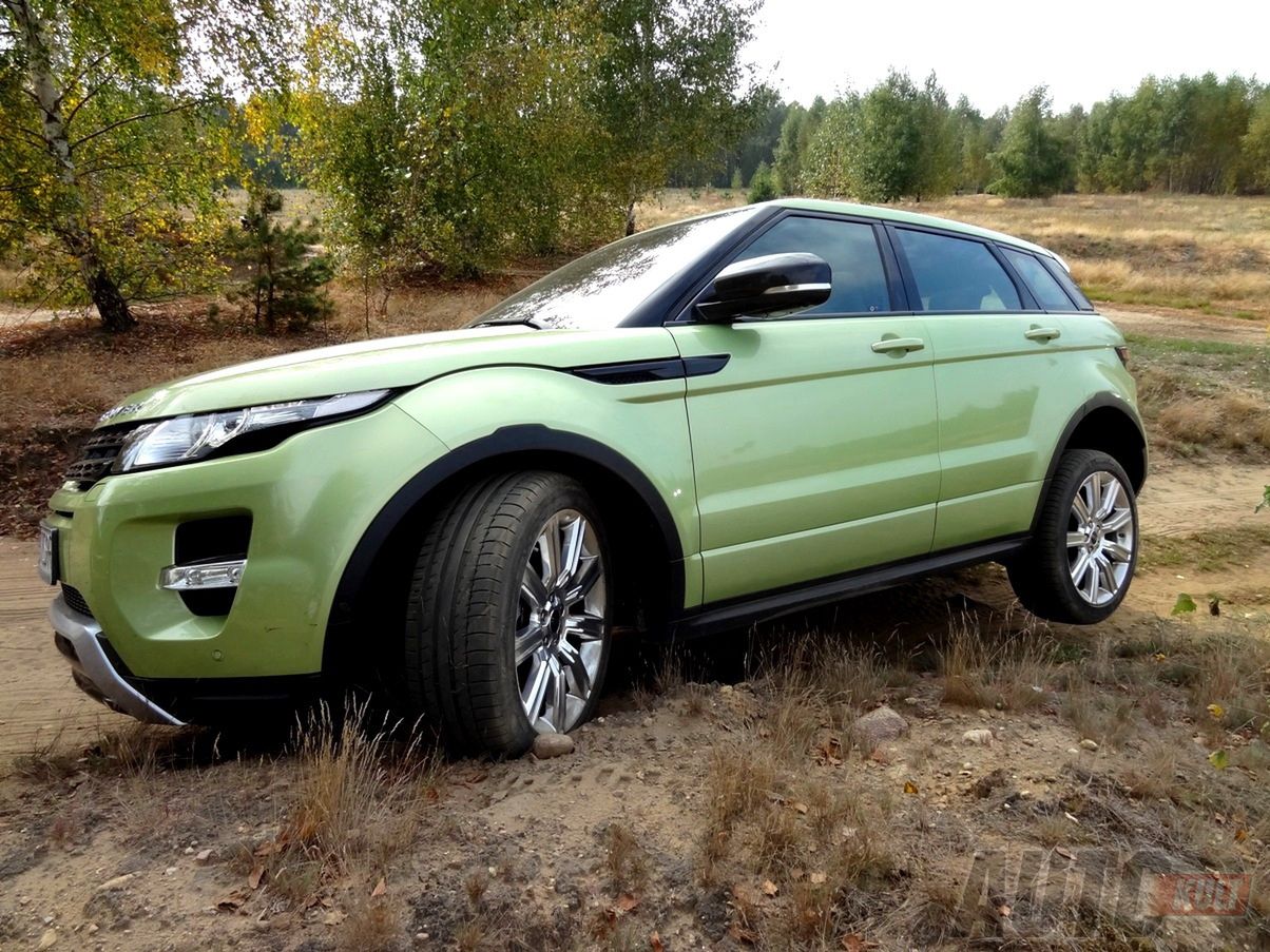 Range Rover Evoque test