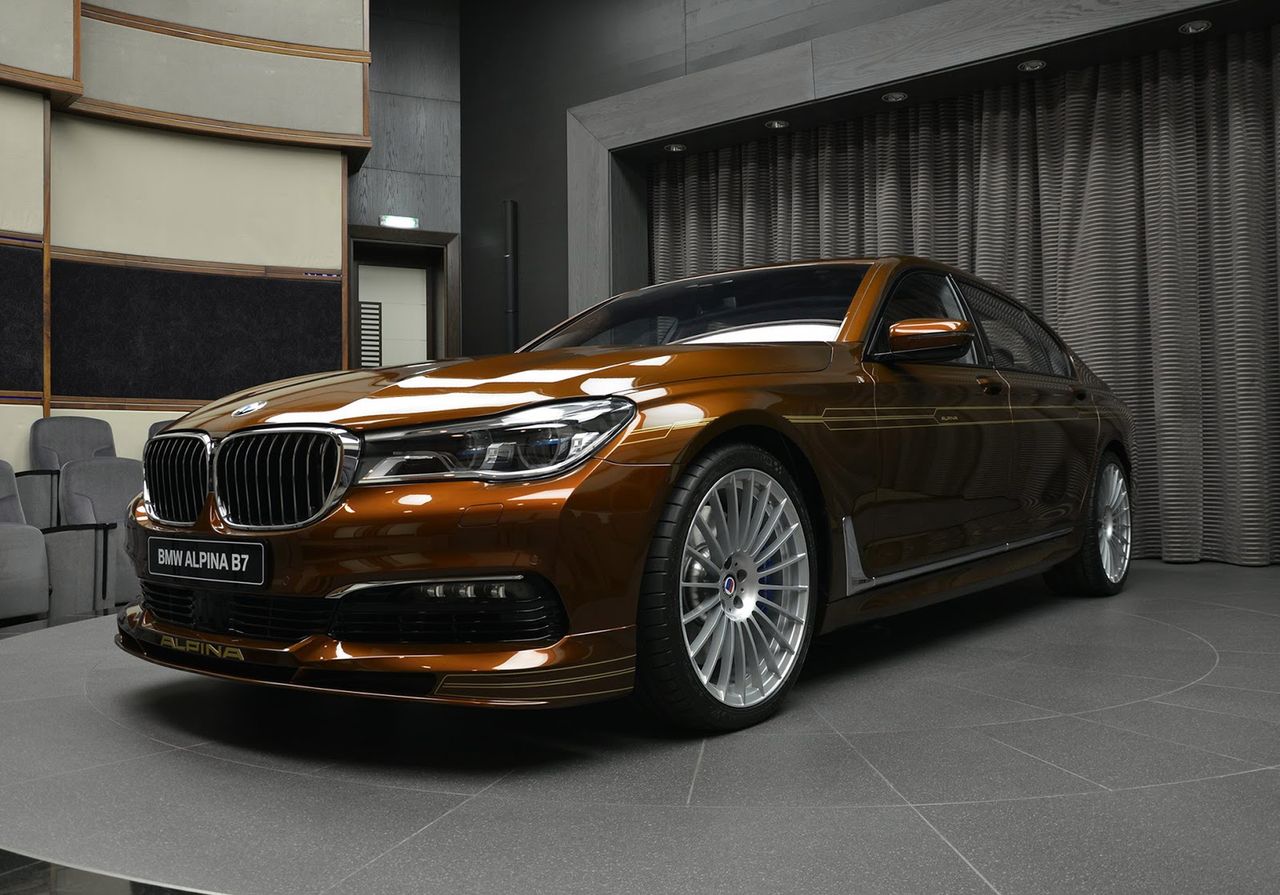 Wyjątkowa Alpina B7 Individual z arabskiego salonu