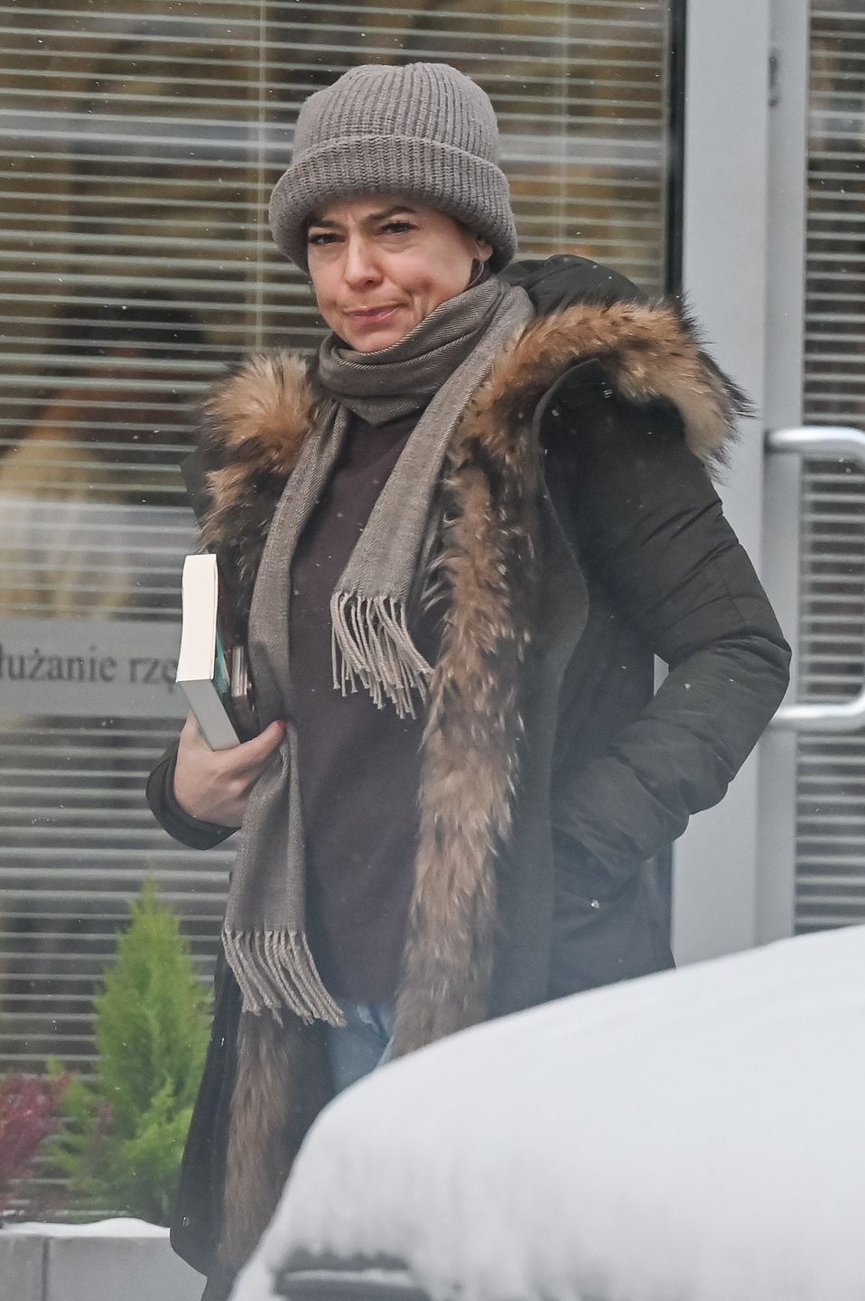 
Anna Mucha "przyłapana" na mieście