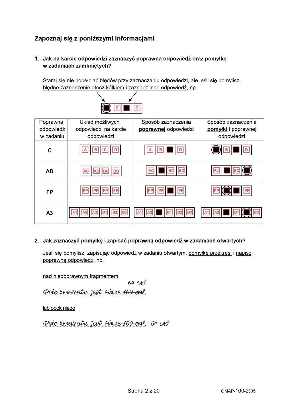 Egzamin ósmoklasisty 2023. Arkusze CKE z matematyki