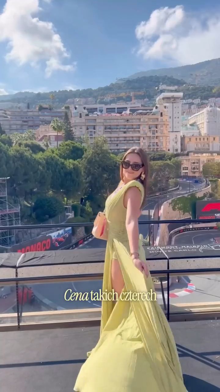 Ola Nowak na Grand Prix Monako