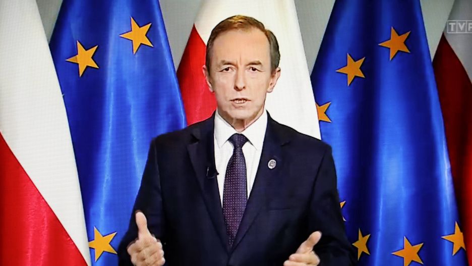 Orędzie marszałka Senatu Tomasza Grodzkiego