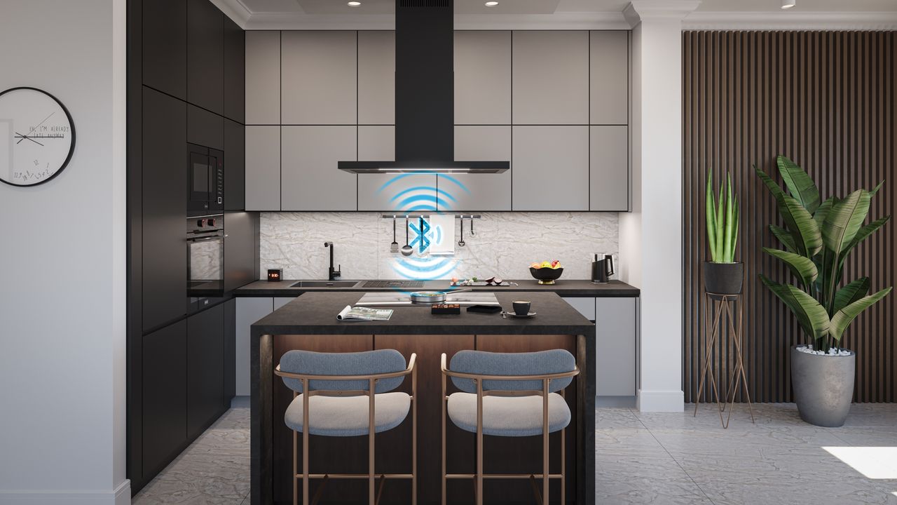 Linia Kitchen Connect od Kernau – okapy łączące się z płytą indukcyjną