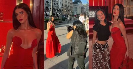 Roksana Węgiel pozuje fotografom w odważnej kreacji i podbija hiszpańską stolicę. Zachwycony Kevin: "MADRID STAR!"
