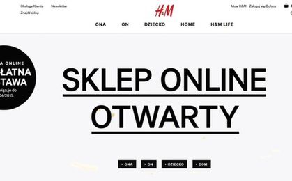 H&M otworzył sklep internetowy