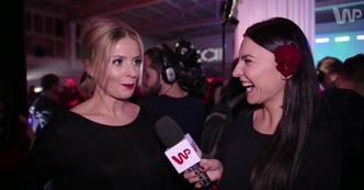 Halina Mlynkowa na pokazie Roberta Kupisza