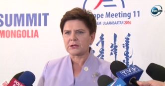 Szydło: "Łączymy się w bólu z narodem francuskim. Wyrażamy ogromny żal"