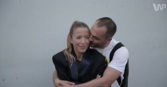 Ewa Chodakowska na pokazie Agnieszki Maciejak