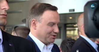 Duda odwiedził reprezentację Polski: "Wierzę w sukces. Chcę być na meczu finałowym"