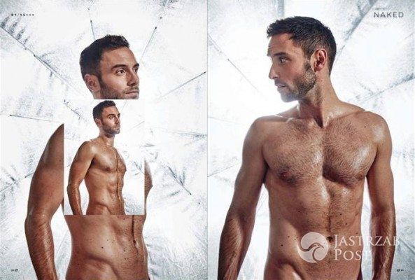 Mąns Zelmerlow nago w gejowskim magazynie GT