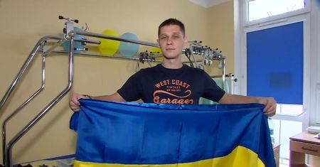 Pierwszego dnia wojny na Ukrainie stracił nogę. Teraz leczy się w Poznaniu