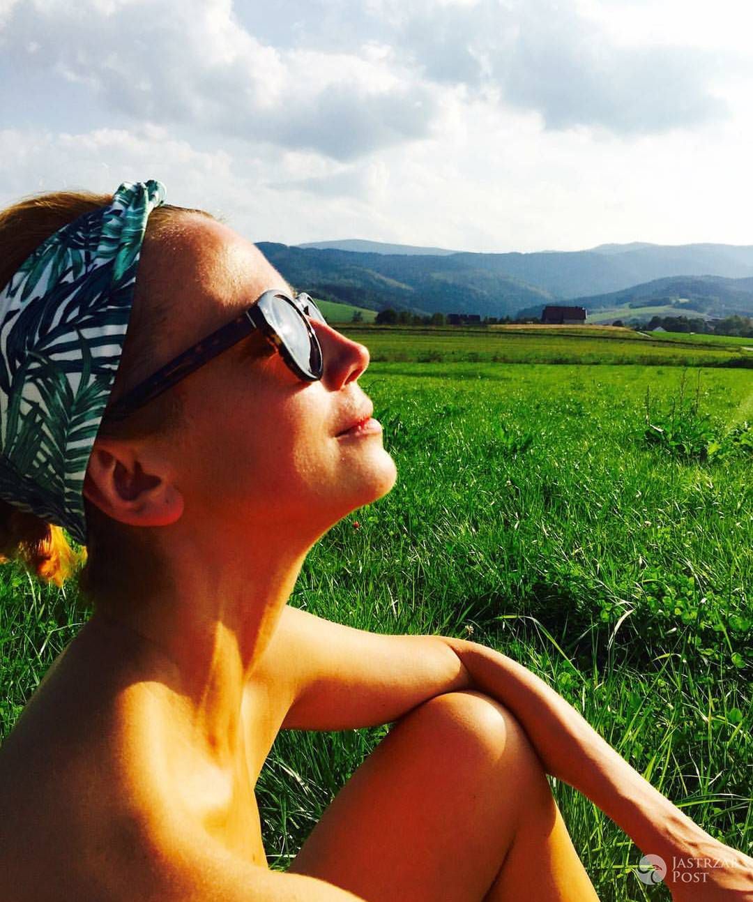 Katarzyna Zielińska odpoczywa w Beskidach Instagram