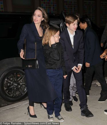 Angelina Jolie zabrała dzieci na premierę filmu Netflixa