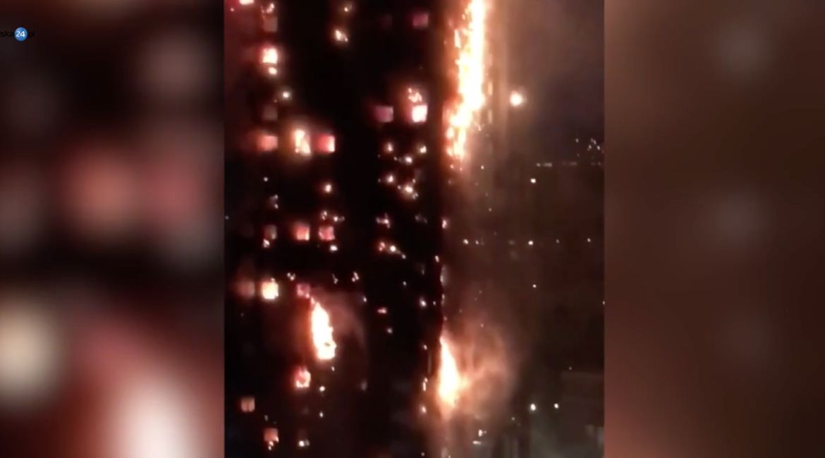 Raport z tragedii Grenfell Tower: zaniedbania i nieuczciwość przyczyną śmierci 72 osób