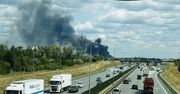 Płonie hala z tonami spirytusu i panelami fotowoltaicznymi (AKTUALIZACJA)