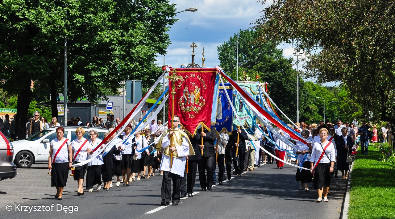 Boże Ciało w Pile 2017 r.