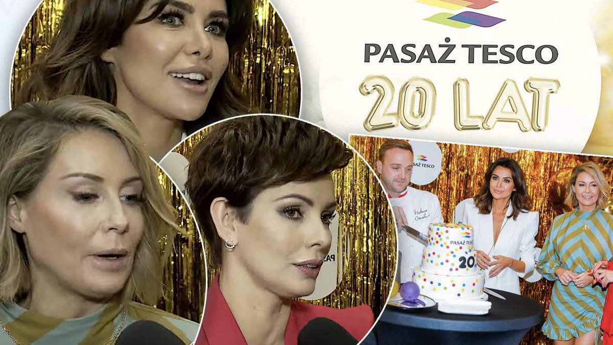 Gwiazdy świętują 20 urodziny Pasażu Tesco: Małgorzata Rozenek, Natalia Siwiec, Dorota Gardias [WIDEO]