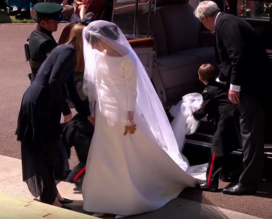 Meghan Markle w sukni ślubnej