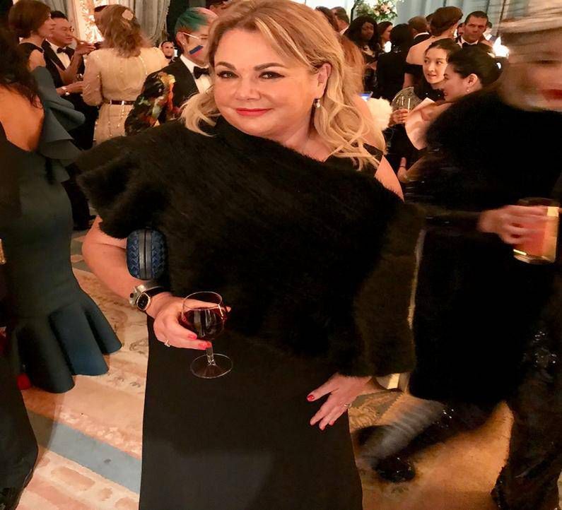 Katarzyna Niezgoda w Paryżu na gali charytatywnej w Cercle de l'Union Interalliée