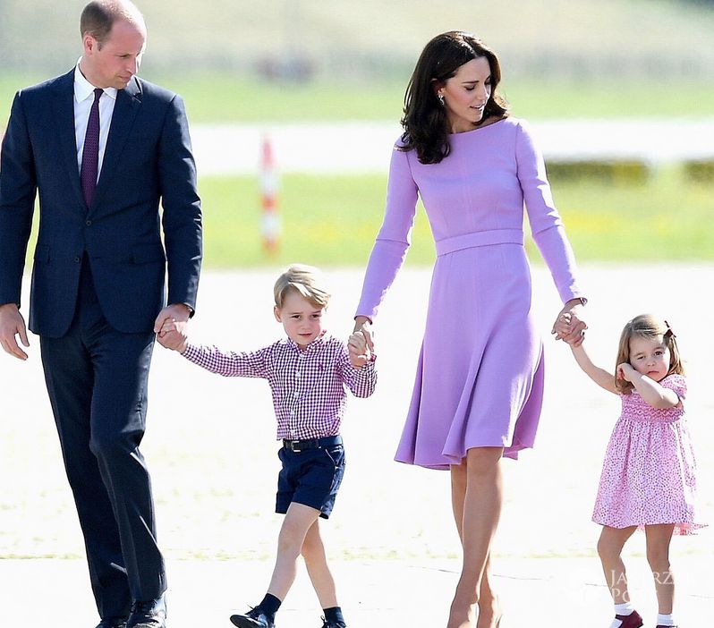 Księżniczka Charlotte na lotnisku w Niemczech