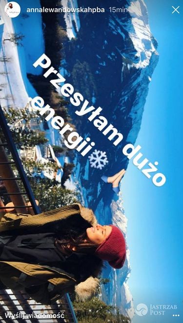 Anna Lewandowska odpoczywa w górach - Instagram