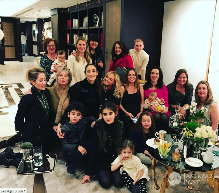 Baby shower u Geri Halliwell (Geri Horner)