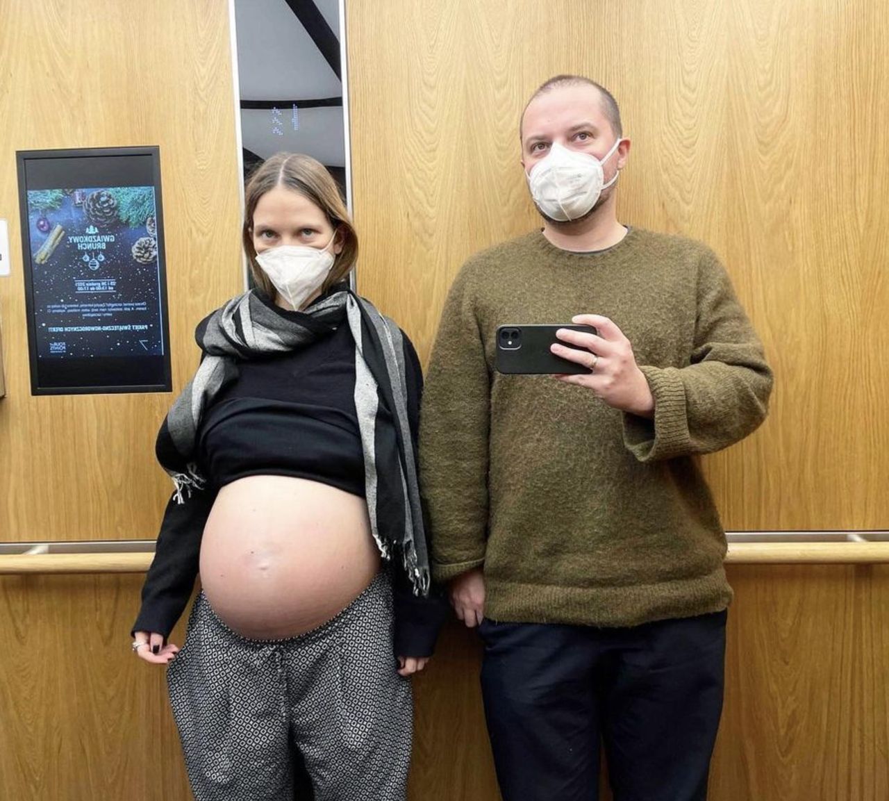 Mary Komasa w ciąży