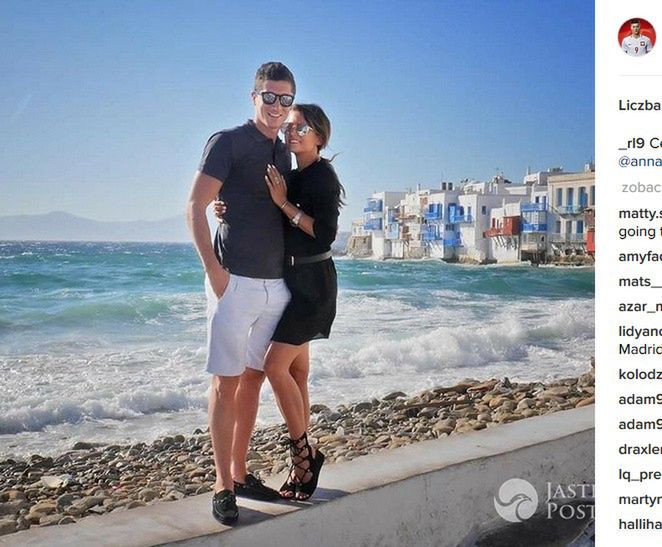 Anna i Robert Lewandowscy - wakacje gwiazd na Mykonos