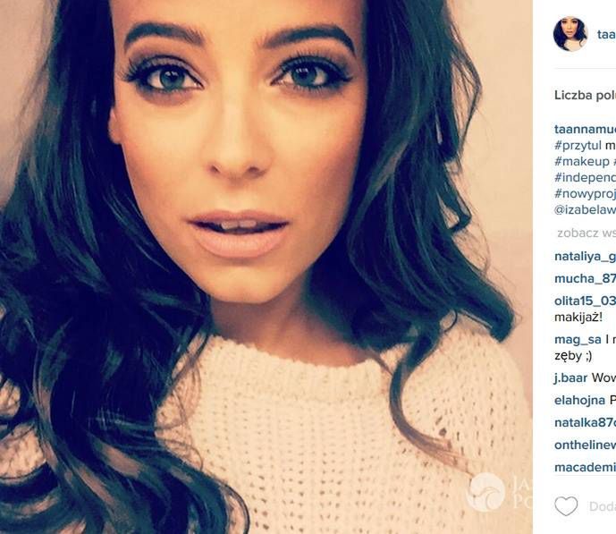 Anna Mucha na Instagramie