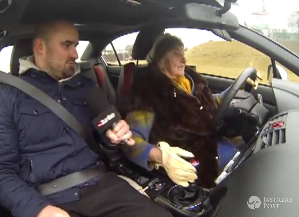 81-latka z Katowic kocha szybkie samochody