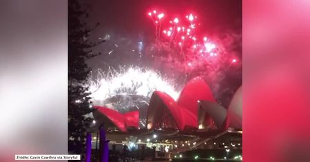 Fajerwerki nad operą w Sydney. Australijczycy przywitali 2020 rok