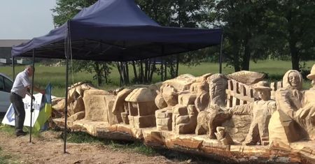 Największa rzeźba w Polsce powstaje na Pomorzu