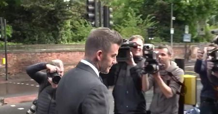 David Beckham stracił na pół roku prawo jazdy.