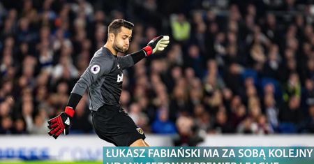 Łukasz Fabiański w najlepszej jedenastce Premier League. Portal WhoScored.com ocenił jego grę na notę 7,0