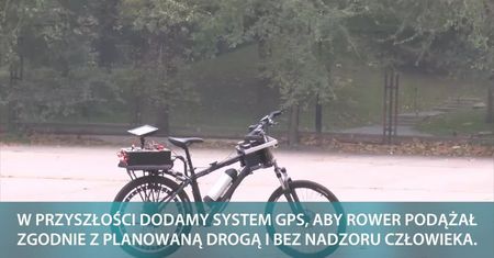Chińscy studenci stworzyli rower napędzany bez siły ludzkich nóg. W przyszłości planują dodać system GPS
