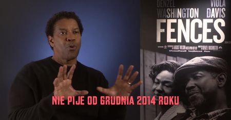 Denzel Washington żyje w trzeźwości od ponad trzech lat