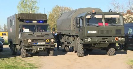 Wojska Obrony Terytorialnej ewakuują DPS w Kaliszu