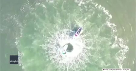 Pusta motorówka siała spustoszenie w zatoce Mission Bay