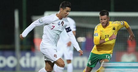 Cristiano Ronaldo strzelił 2 gole w meczu ze Szwecją. Portugalczyk zdobył już 101 bramek w reprezentacji