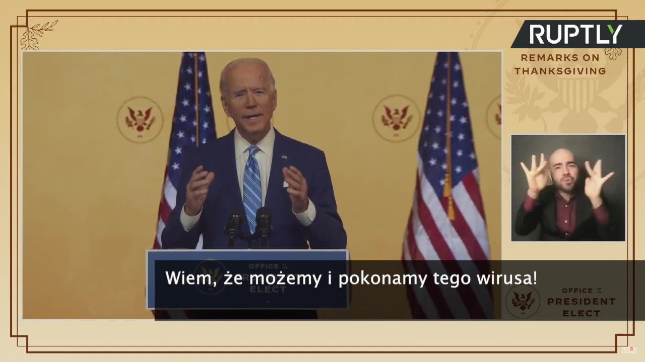 Joe Biden deklaruje kiedy dostępne będą pierwsze szczepionki na Covid-19