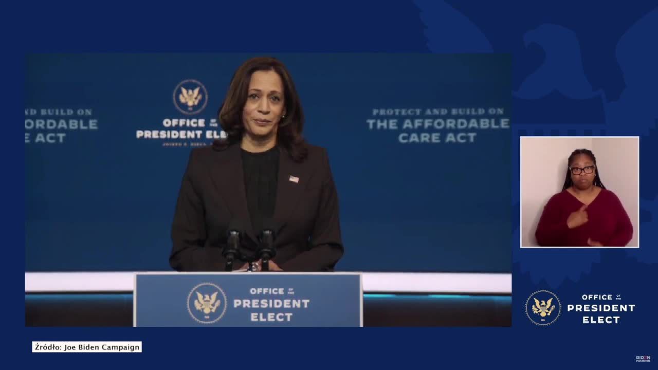 “Ra�żąca próba obalenia woli obywateli”. K. Harris o kwestionowaniu wyniku wyborów przed D. Trumpa