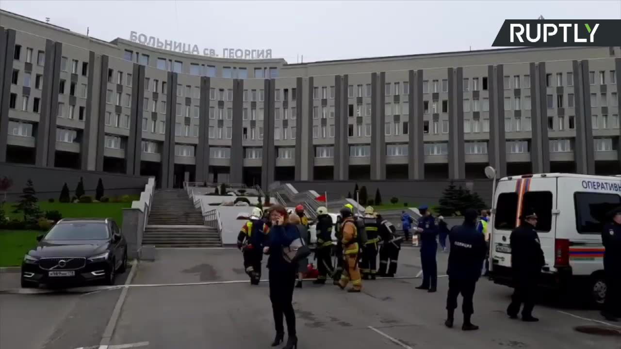 Pożar oddziału intensywnej terapii w Petersburgu. Zginęło pięciu pacjentów podłączonych do respiratorów