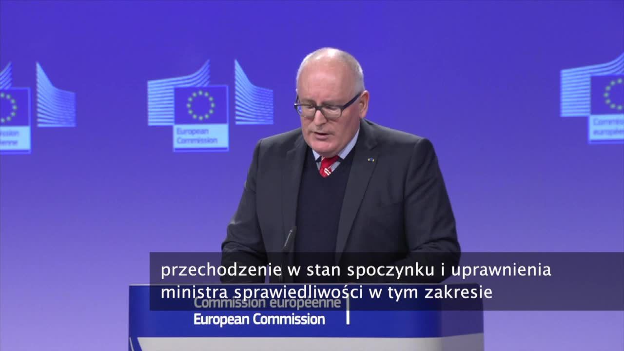 “Jasno określiliśmy, czego oczekujemy od polskich władz”. Komisja Europejska uruchomiła wobec Polski art. 7