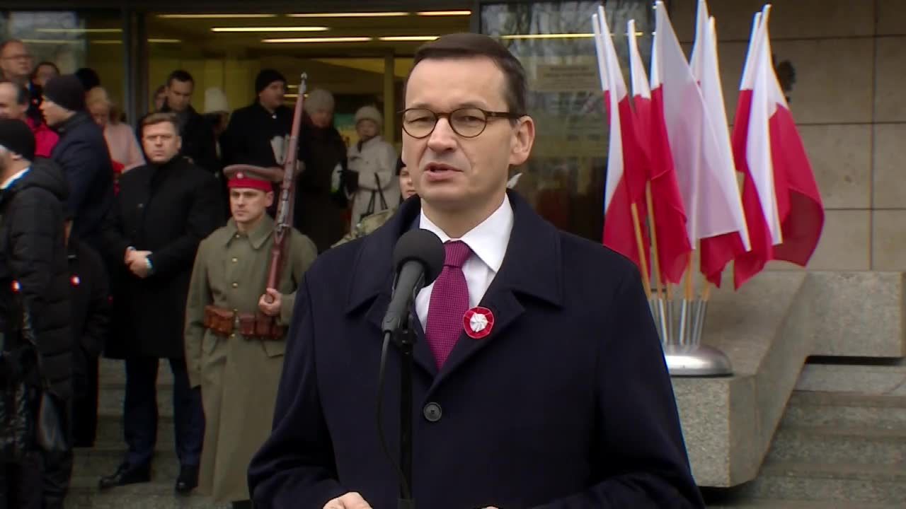 M. Morawiecki na obchodach 100. rocznicy Powstania Wielkopolskiego