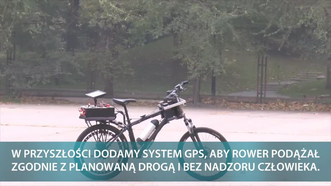 Chińscy studenci stworzyli rower napędzany bez siły ludzkich nóg. W przyszłości planują dodać system GPS