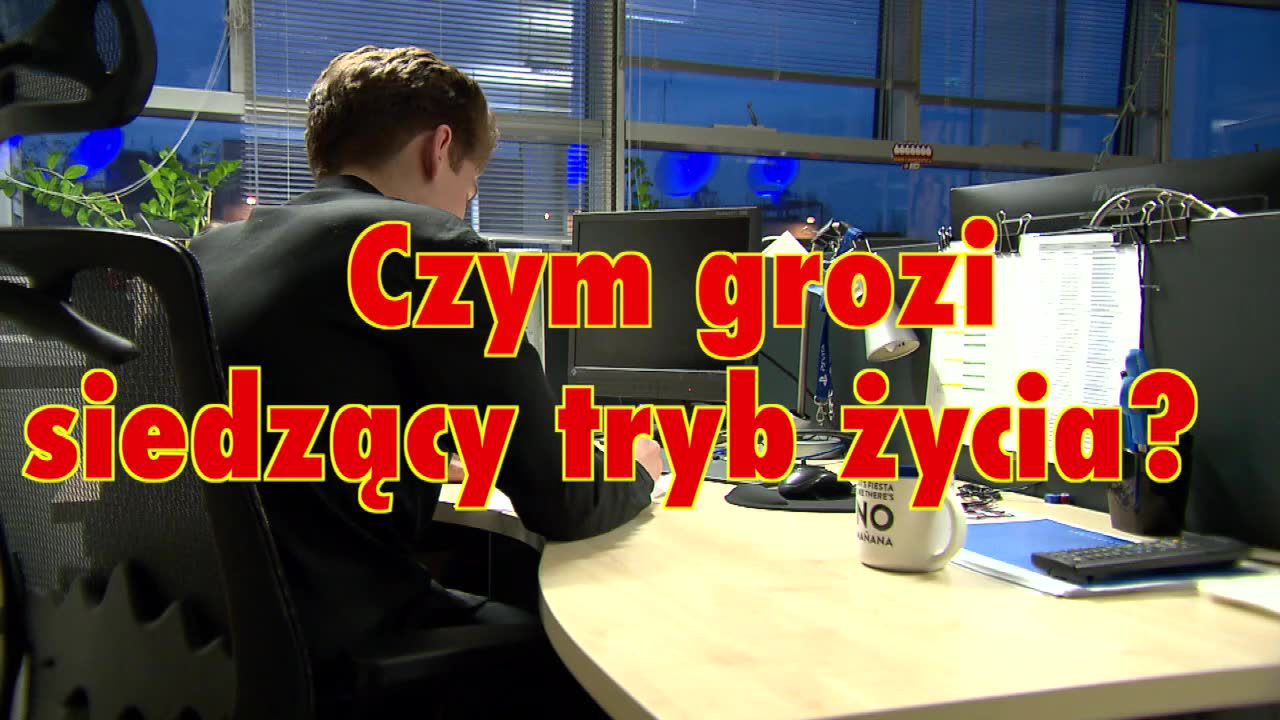 Bardziej ryzykowne zachowanie niż picie alkoholu i palenie papierosów. Jak uniknąć problemów z kręgosłupem, mając siedzącą pracę?