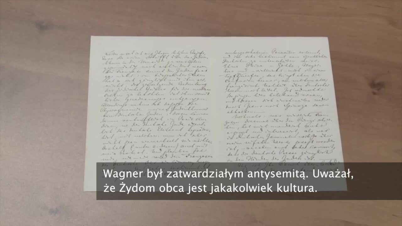 “Żydom jest obca jakakolwiek kultura”. Kontrowersyjna aukcja listu Wagnera w Jerozolimie