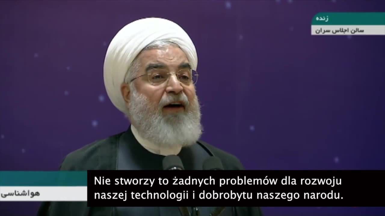 Prezydent Iranu: Jeśli USA wycofają się z porozumienia nuklearnego, to spotkają się z konsekwencjami
