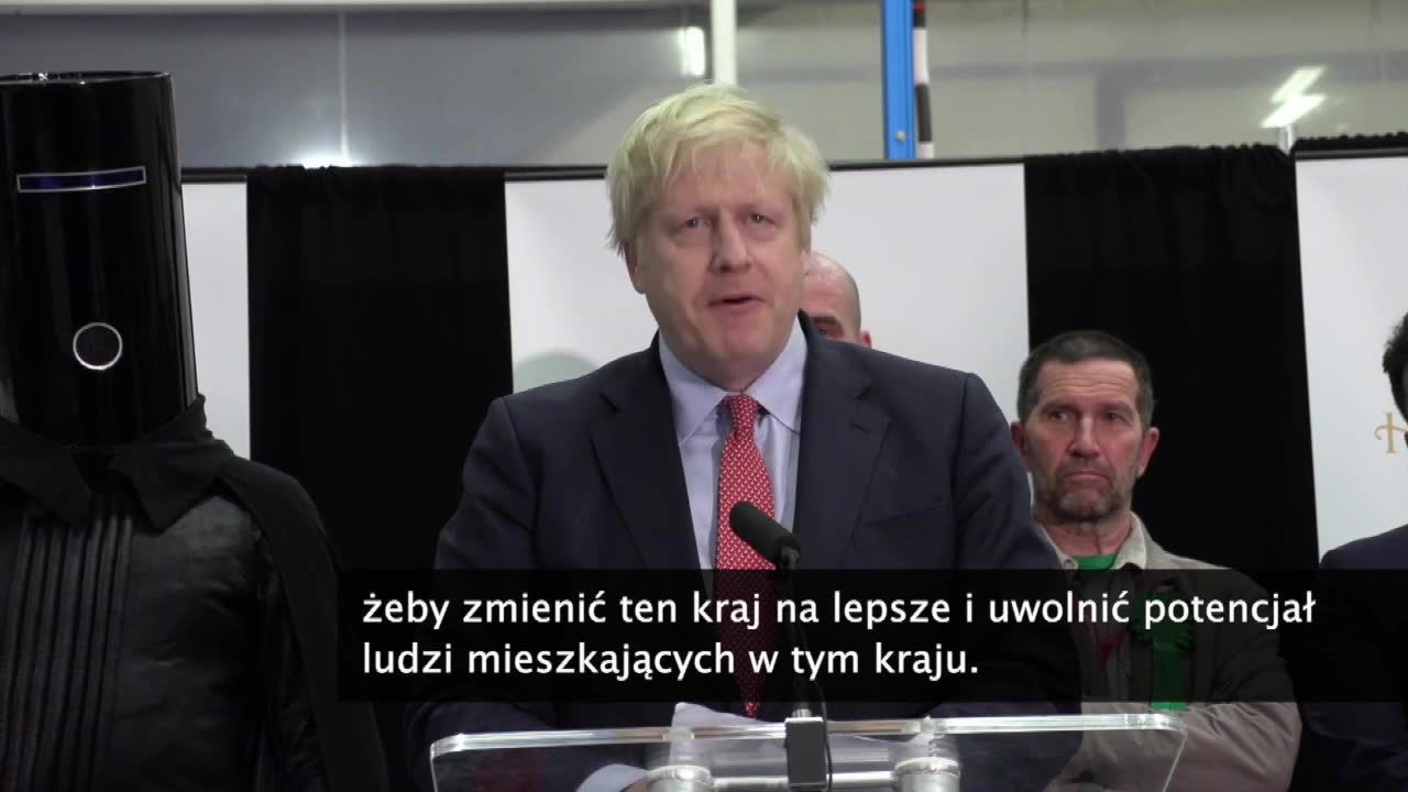 Konserwatyści B. Johnsona triumfują w wyborach do brytyjskiej Izby Gmin