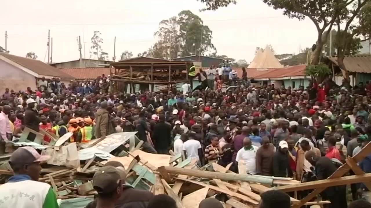 Zawalenie szkoły w Nairobi. Zginęło co najmniej siedmioro dzieci
